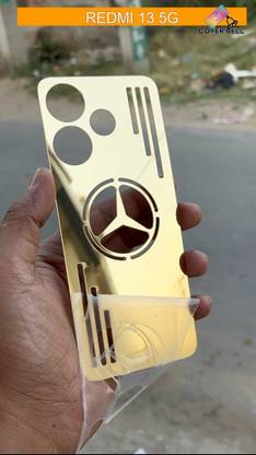 coverbell REDMI 13 5G GOLD STAR BACK PANEL Mobile Skin