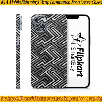 Flipkart SmartBuy I PHONE 13_MOBILE SKIN(BACK+SIDE+CAMERA)MAZE_LINING_BY15 Mobile Skin