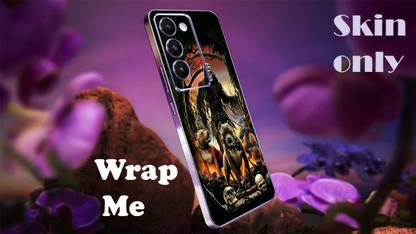 mटूल High Premium Quality Ghost Tarot Skin or Vinyl Vivo Y200e 5G Skin Sticker मोबाइल स्किन