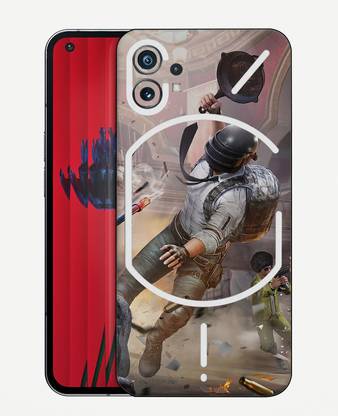 Reyans Creation Nothing Phone (1)-Pubg High matte Finish (Back + Camera + Side) Mobile Skin