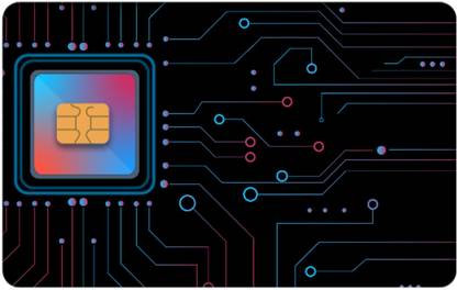 Casebox Card Skin, (Full Cover), (Small Chip), (Pack Of 1) Mobile Skin