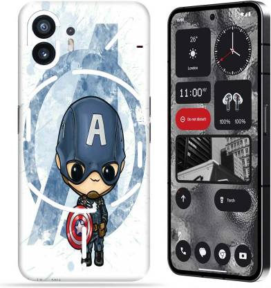 Satisfactory Nothing Phone 2, Captain Amerika, OggyBaba Mobile Skin
