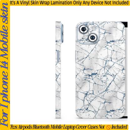 Flipkart SmartBuy COMPETABLE FOR I PHONE 14_ MOBILE SKIN(BACK+SIDE+CAMERA)9S393 Mobile Skin