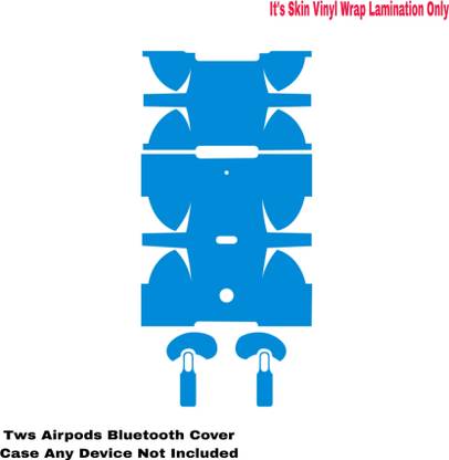 Flipkart SmartBuy AIRPOD PRO LIGHT BLUE SKIN(TWS AIRPOD DEVICE BLUETOOTH NOT INCLUDED)LTB567 Mobile Skin