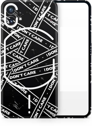 Flipkart SmartBuy nothing phone 1 mobile skin ultra matte finish d0nt carea621 Mobile Skin