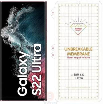 Bulkwala Screen Protector Membrane Scratch Guard Compatible with Samsung Galaxy S22 Mobile Skin