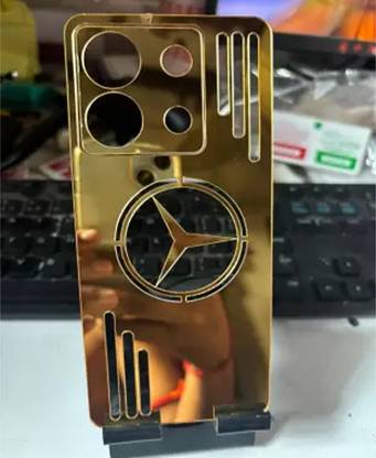 MOBIZONE REDMI NOTE 13 5G GOLD MIRROR BACK PANNEL Mobile Skin