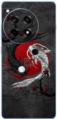 टीजे क्रिएशन High Quality Best__yin_yang Protector, Skin Or Vinyl Wrap With High MattyFinish........, OnePlus 12R 5G मोबाइल स्किन