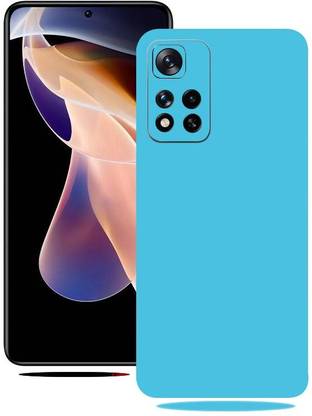 BugguSkin Redmi Note 11 T 5G, Lighblue Matte, xiaomi note 11t 5g Mobile Skin