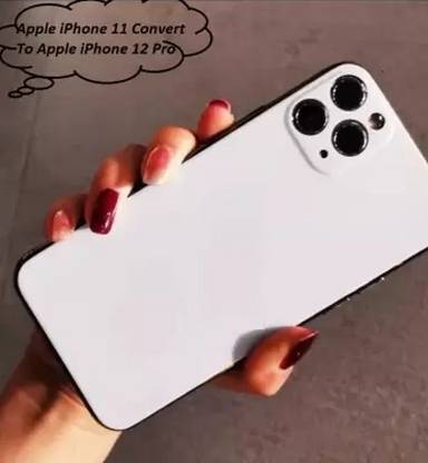 Jagsun Iphone 11 to 12 Pro Converter Skin White Mobile Skin