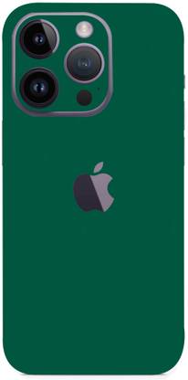 जीवा क्रिएशन High Quality Dark Green Matte protector, skin or vinyl wrap for Apple iPhone 14 Pro Max with camera protector (Back + Camera + Sides) iPhone 14 Pro Max मोबाइल स्किन