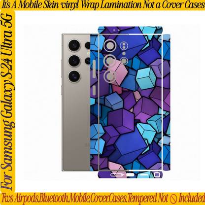 Flipkart SmartBuy SAMSUNG S24 ULTRA 5G_MOBILE SKIN(BACK+SIDE+CAMERA)BOX_W63 Mobile Skin