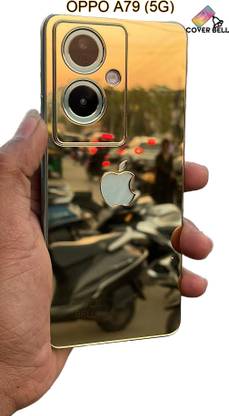 coverbell OPPO A79 (5G) GOLD APPLE BACK GUARD PROECTOR Mobile Skin