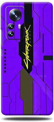 Mclaxa Mi 12 lite 5g, Purple Cyberpunk For redmi 12 lite Mobile Skin