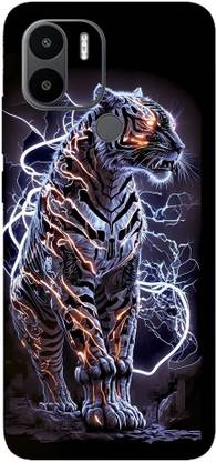 ममोआभी REDMI A2 PLUS REDMI A2 PLUS MOBILE SKIN (BLACK PANTHER THEME WITH HIGH GLOSS STICKERS) मोबाइल स्किन