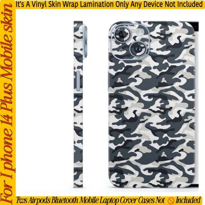 Flipkart SmartBuy COMPETABLE FOR I PHONE 14 PLUS MOBILE SKIN(BACK+SIDE+CAMERA)2ND_ST231 Mobile Skin