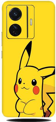 वीक्री8 स्किन्स Cute-Pikachu Mobile Skin Or Vinyl Wrap For Vivo t1 pro 5g Mobile With Camera Protector (Back + Camera + Sides).. Vivo t1 pro 5g मोबाइल स्किन