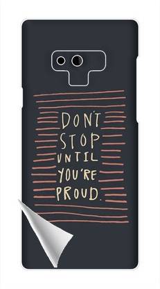 Printc Dont stop until you proud quote image for Samsung-Galaxy-On5-2016 Mobile Skin