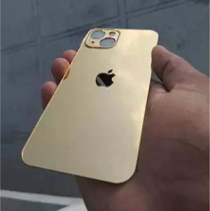 GPTECK IPHONE 15 PLUS GOLD MIRROR BACK PANNEL Mobile Skin