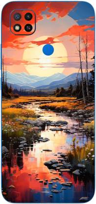 mehra Redmi 9C Morning View Scenery 9D Premium Full Back & Side Coverage Theme Mobile Skin