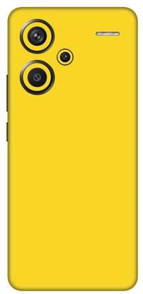 Vकेयरगैजेट्स Yellow Compatible For Redmi Note 13 Pro Plus 5G Back Skin with camera Part Protection Yellow Matte Redmi Note 13 Pro Plus 5G मोबाइल स्किन