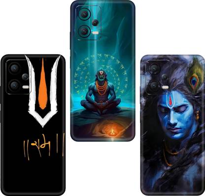 wrap craft POCO X3 PRO(PACK OF 3)Camera&Back Protector Premium Vinyl Mobile Skin