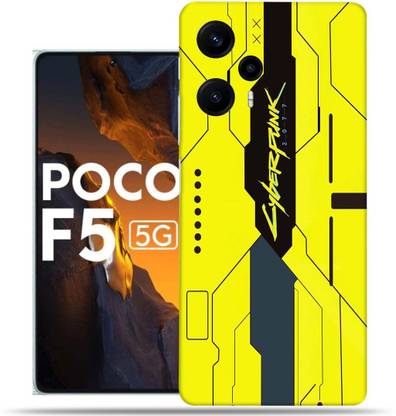 Satisfactory Xiaomi Poco F5 5g, Cyberpunk Yellow, OggyBaba Mobile Skin