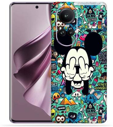 Satisfactory Oppo Reno 10 Pro 5G, Mickey Mouse, OggyBaba Mobile Skin