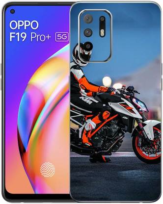 FCS OPPO F19 Pro Plus 5G Printed Back Skin: Bike Mobile Skin