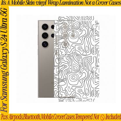 Flipkart SmartBuy SAMSUNG S24 ULTRA 5G_MOBILE SKIN(BACK+SIDE+CAMERA)MAZE_BRAIN_WYT9M Mobile Skin