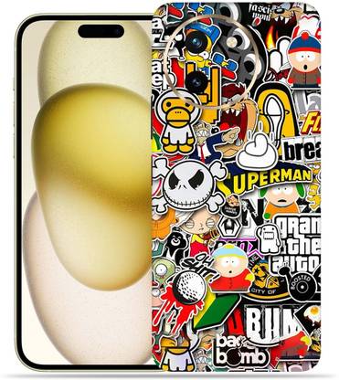Satisfactory Vivo T3x 5G, Sticker Bombing, OggyBaba Mobile Skin