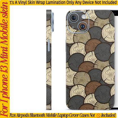 Flipkart SmartBuy COMPETABLE FOR I PHONE 13 MINI_MOBILE SKIN(BACK+SIDE+CAMERA)KO_455 Mobile Skin