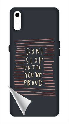 Printc Dont stop until you proud quote image for Redmi-10-Prime Mobile Skin