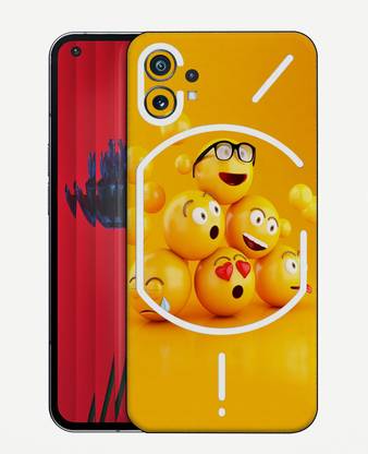 Reyans Creation Nothing Phone (1)-Smile matte Finish (Back + Camera + Side) Mobile Skin