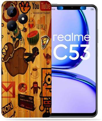 Gizmo Wraps Realme c53, funny wallpaper Mobile Skin