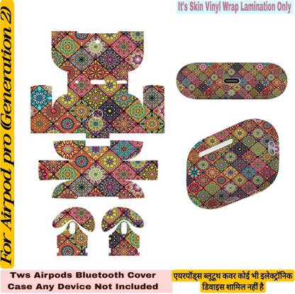 Flipkart SmartBuy for airpod pro 2(gen2) super matte finish ultra vinyl _tys349 Mobile Skin