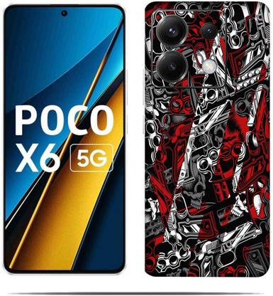 एज़स्किन High Quality Best Skin For X6 5G Fantasy Pinball Protector, Skin Or Vinyl Wrap With High Matte Finish Poco X5 5G मोबाइल स्किन