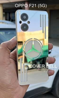 coverbell OPPO F21 PRO (5G), SILVER MERCEDES BACK PANEL Mobile Skin