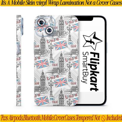 Flipkart SmartBuy I PHONE 13_MOBILE SKIN(360 DIGREE)(C0VERAGE)BACK PANEL_702MULTICOLOR STICKER Mobile Skin