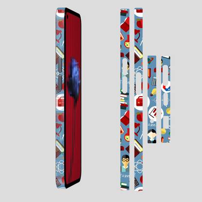 FCS Nothing Phone 1, 4 Side Edge Frame Vinyl Stickers, Border Stickers Mobile Skin