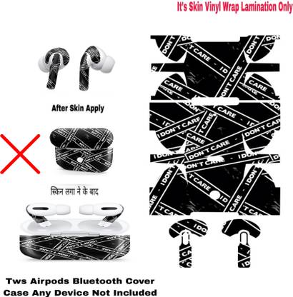 Flipkart SmartBuy AIRPOD PRO DON’T CARE(TWS AIRPOD DEVICE BLUETOOTH NOT INCLUDED)DONT190 Mobile Skin