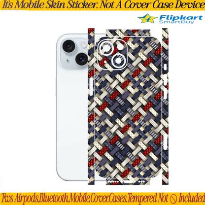 Flipkart SmartBuy I phone 15_plus_mobile skin sticker(BACK+SIDE)_fvc_chataai1 Mobile Skin