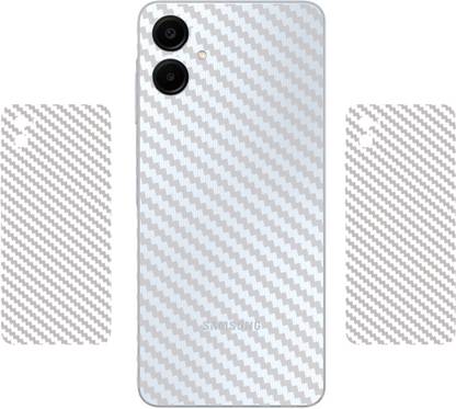 SHIVATRIX SAMSUNG GALAXY A06::, 3D CARBON FIBER ULTRA THIN BACK LAMINATION, (PACK OF 2) Mobile Skin