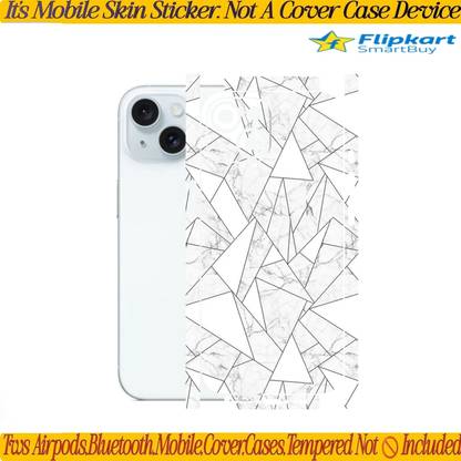 Flipkart SmartBuy I phone 15_plus_mobile skin sticker(ERZ)_BO_granite_wyt10 Mobile Skin