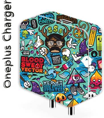 TJ CREATION OnePlus Charger Skin Mobile Skin