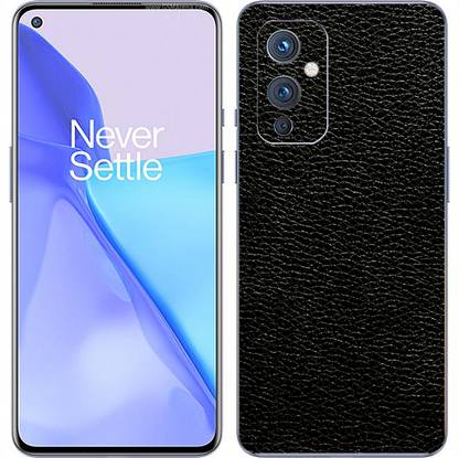 candeal mart OnePlus 9 Back skin sticker / Vinyl wrap / Protective film Black Mobile Skin