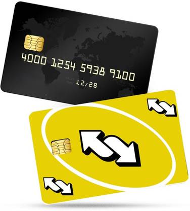 VATICAN Uno Reverse Card Credit Card Skin Mobile Skin