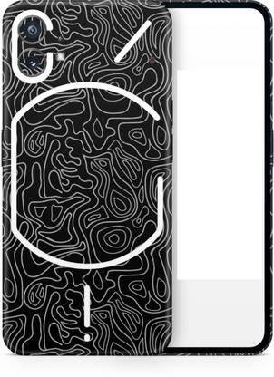Flipkart SmartBuy nothing phone 1 mobile skin (back+side+camera) blk big brain 24 Mobile Skin