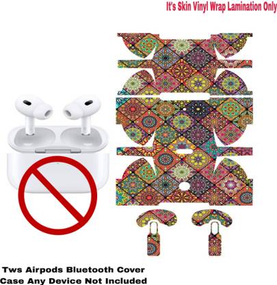 Flipkart SmartBuy AIRPOD PRO SKIN RANGOLI.D1(TWS AIRPOD DEVICE BLUETOOTH NOT INCLUDED)D_837 Mobile Skin