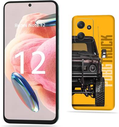 Skinex Xiaomi Redmi Note 12 4G, Truck PubG Mobile Skin